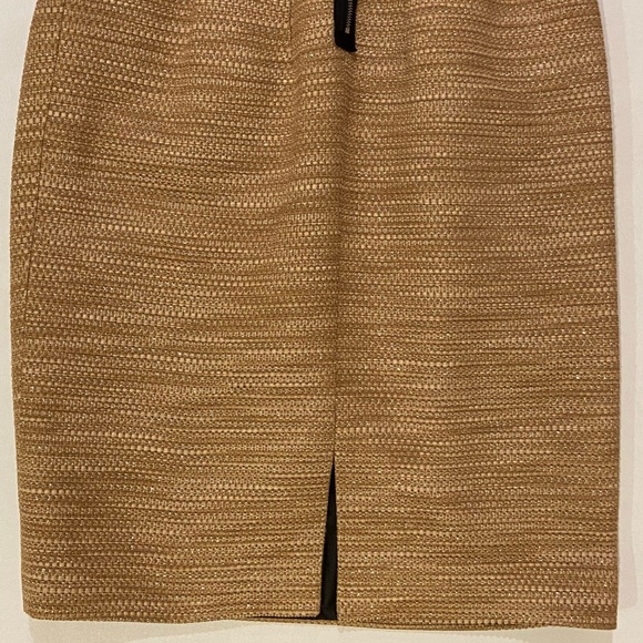 Dolce & Gabbana Gold Tweed Champagne Black Sleeveless Career to Cocktail Dress - Picture 13 of 16